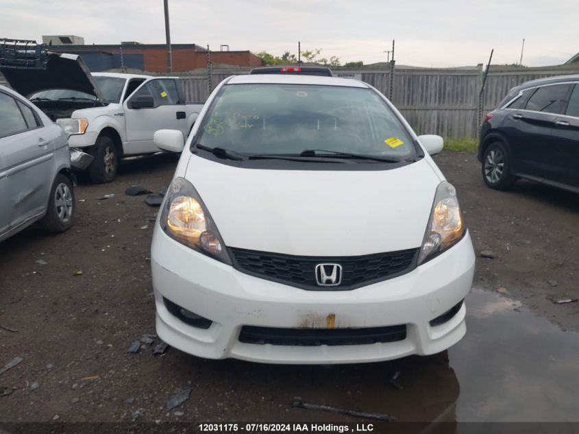 2012 Honda Fit VIN: LUCGE8H75C3003023 Lot: 12031175