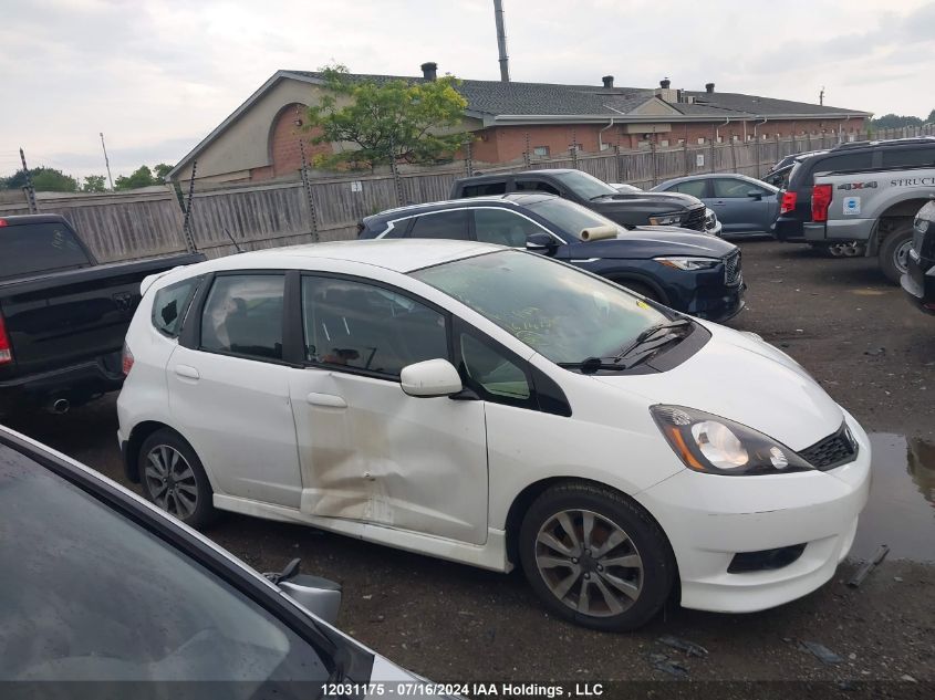 2012 Honda Fit VIN: LUCGE8H75C3003023 Lot: 12031175