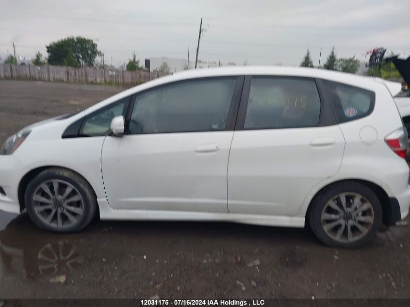 2012 Honda Fit VIN: LUCGE8H75C3003023 Lot: 12031175