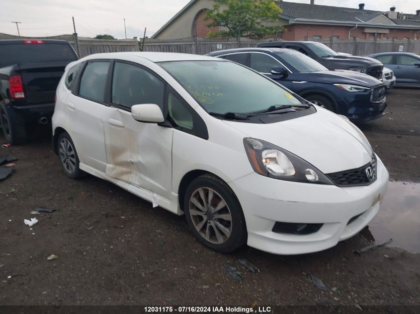 2012 Honda Fit VIN: LUCGE8H75C3003023 Lot: 12031175