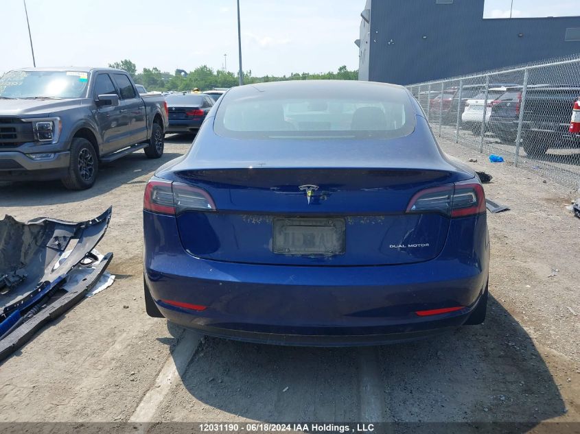 2019 Tesla Model 3 VIN: 5YJ3E1EBXKF267911 Lot: 12031190