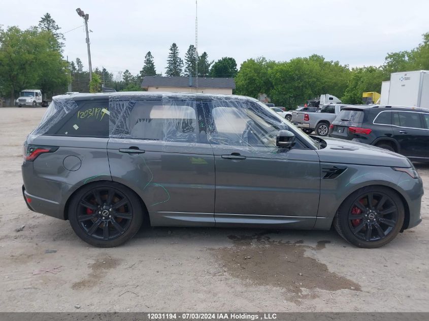 2019 Land Rover Range Rover Sport VIN: SALWV2SV1KA847793 Lot: 12031194