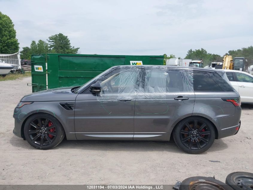 2019 Land Rover Range Rover Sport VIN: SALWV2SV1KA847793 Lot: 12031194