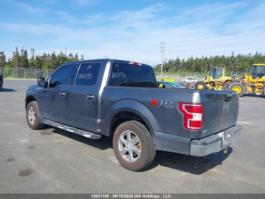 2019 Ford F150 Supercrew VIN: 1FTEW1EB3KFC58694 Lot: 12031195