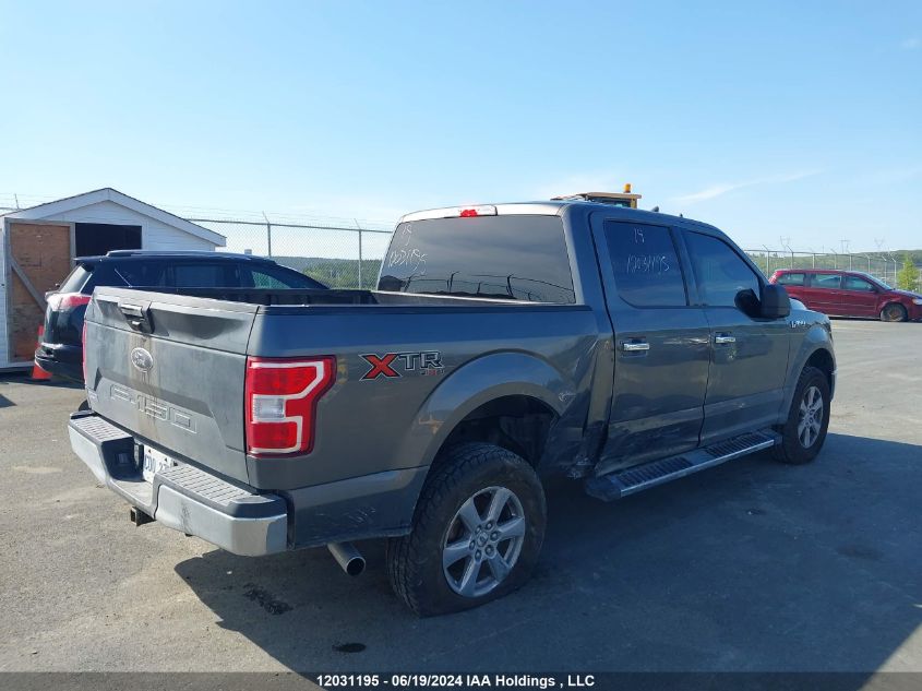 2019 Ford F150 Supercrew VIN: 1FTEW1EB3KFC58694 Lot: 12031195