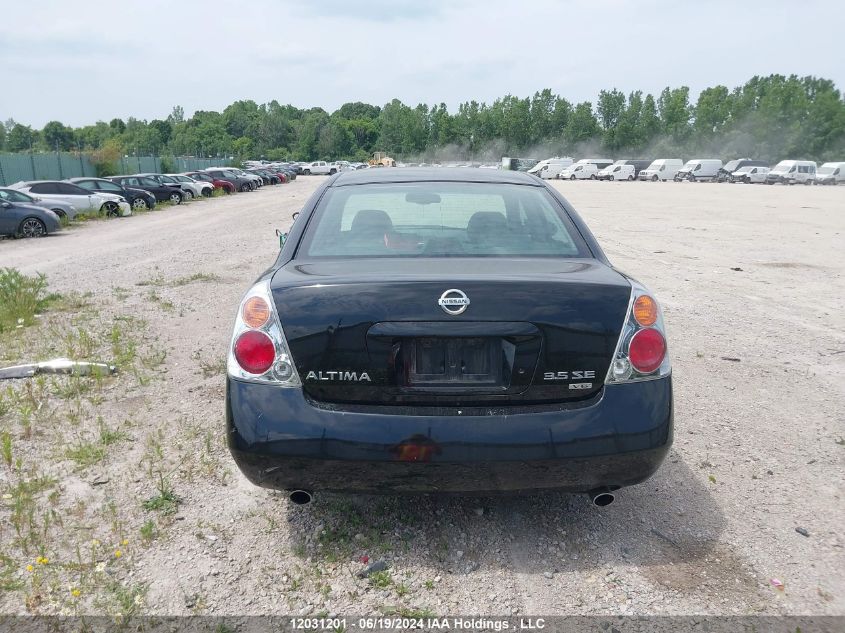 2004 Nissan Altima Se VIN: 1N4BL11E24C132736 Lot: 12031201