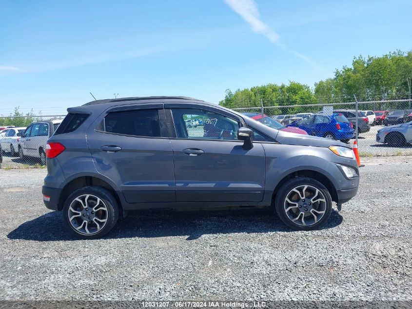 2018 Ford Ecosport Se VIN: MAJ6P1UL2JC227535 Lot: 12031207