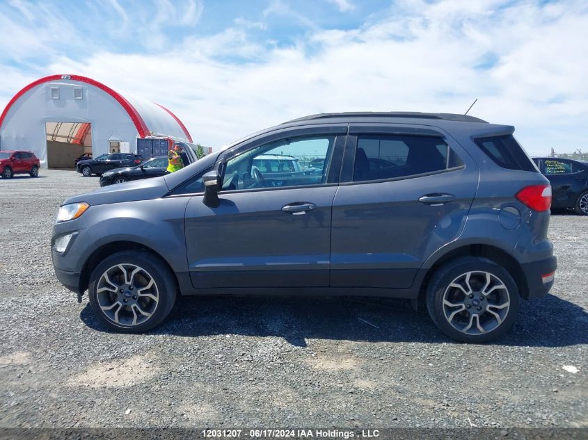 2018 Ford Ecosport Se VIN: MAJ6P1UL2JC227535 Lot: 12031207