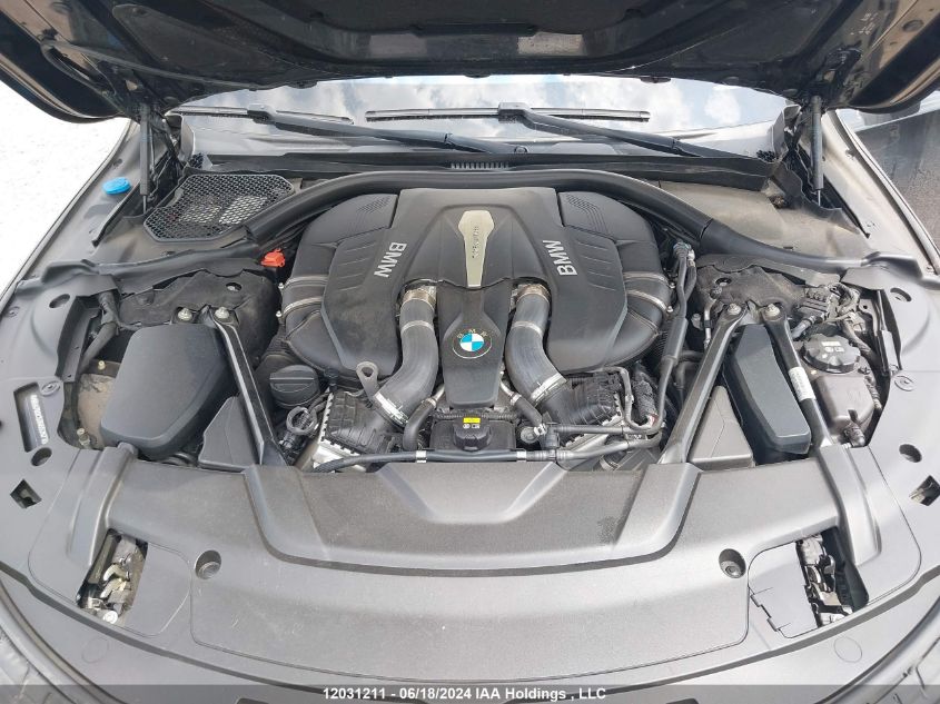 2016 BMW 750 Xi VIN: WBA7B0C53GG526735 Lot: 12031211