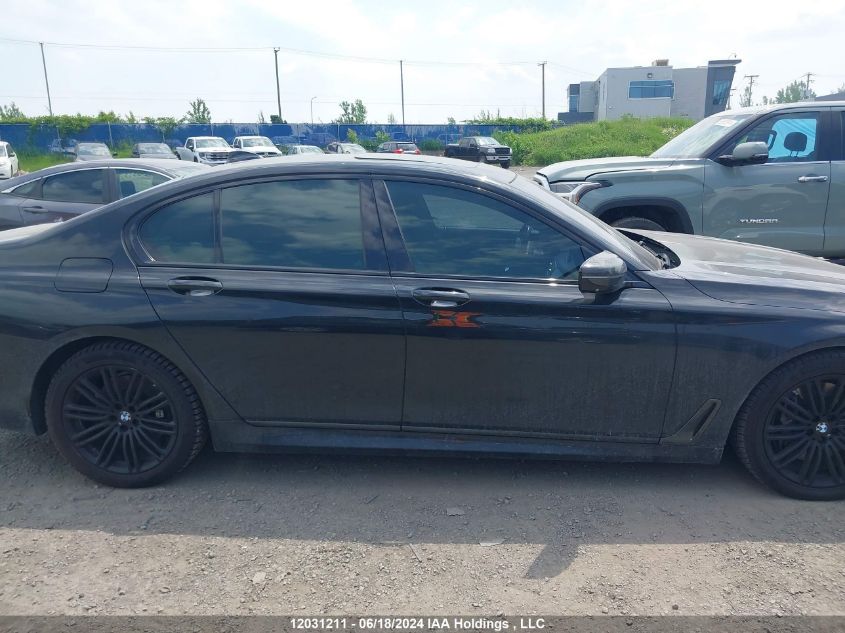 2016 BMW 750 Xi VIN: WBA7B0C53GG526735 Lot: 12031211