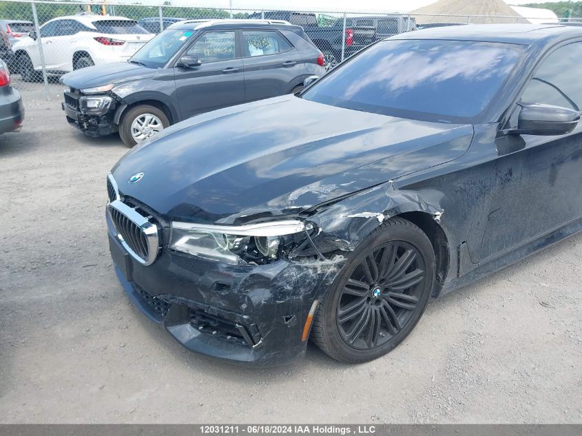2016 BMW 750 Xi VIN: WBA7B0C53GG526735 Lot: 12031211