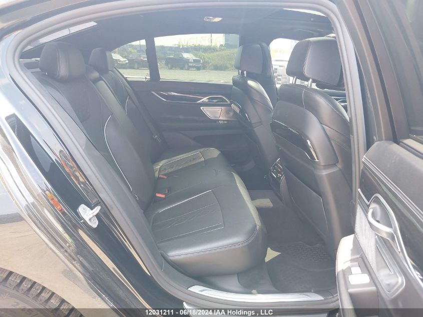 2016 BMW 750 Xi VIN: WBA7B0C53GG526735 Lot: 12031211