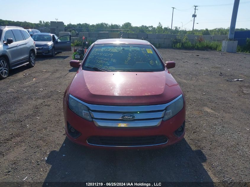 2010 Ford Fusion Se VIN: 3FAHP0HA3AR148596 Lot: 12031219