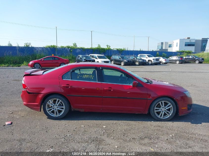 2010 Ford Fusion Se VIN: 3FAHP0HA3AR148596 Lot: 12031219