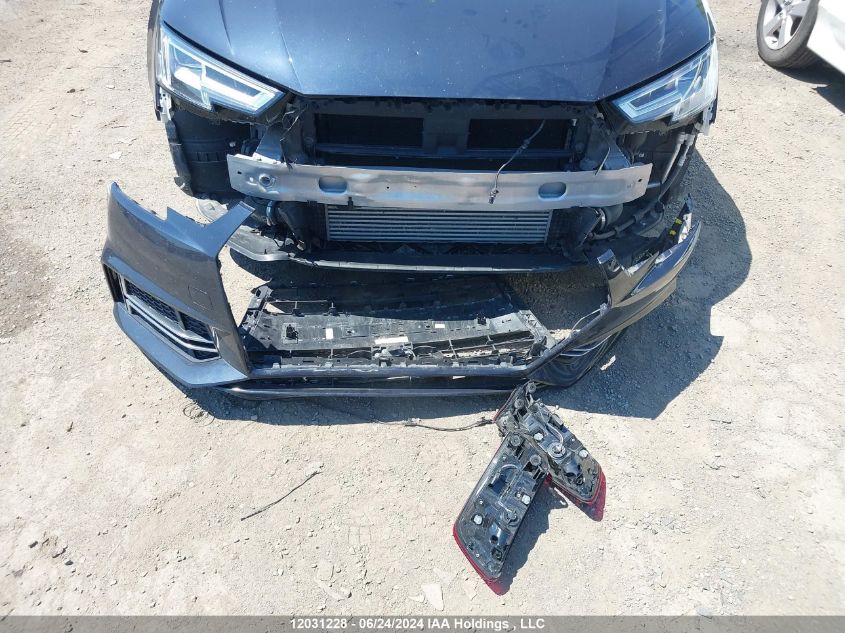 2018 Audi A4 Sedan VIN: WAUCNAF44JN018159 Lot: 12031228