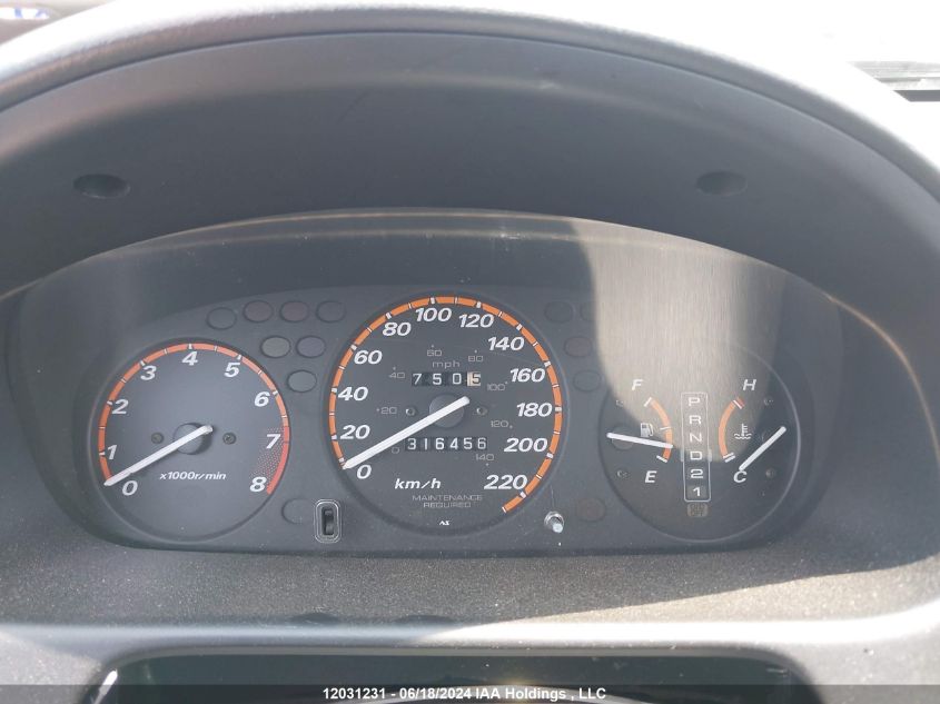 1999 Honda Cr-V Lx VIN: JHLRD1841XC803002 Lot: 12031231