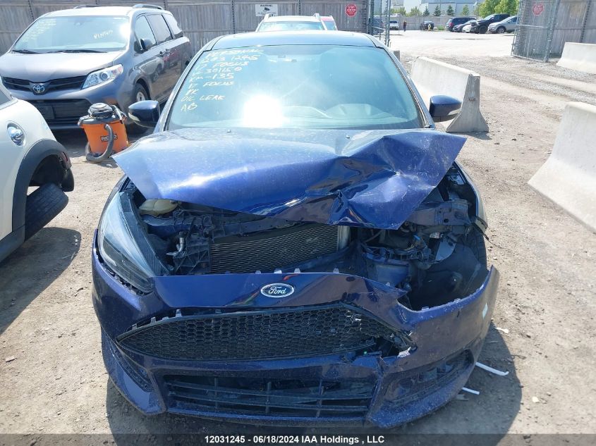 2017 Ford Focus St St VIN: 1FADP3L99HL301150 Lot: 12031245