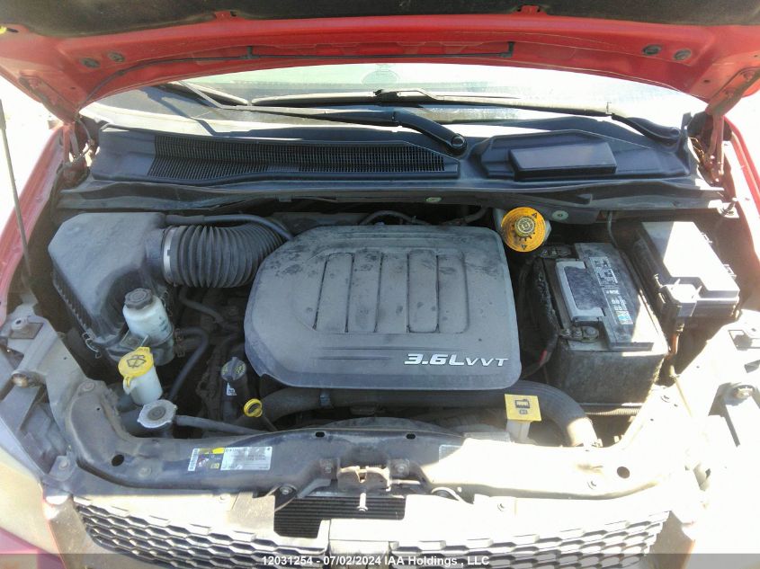 2014 Dodge Grand Caravan Se/Sxt VIN: 2C4RDGBG9ER135540 Lot: 12031254