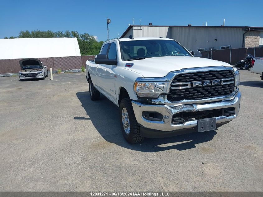 2022 Ram 2500 Big Horn/Lone Star VIN: 3C6UR5JJ1NG345141 Lot: 12031271