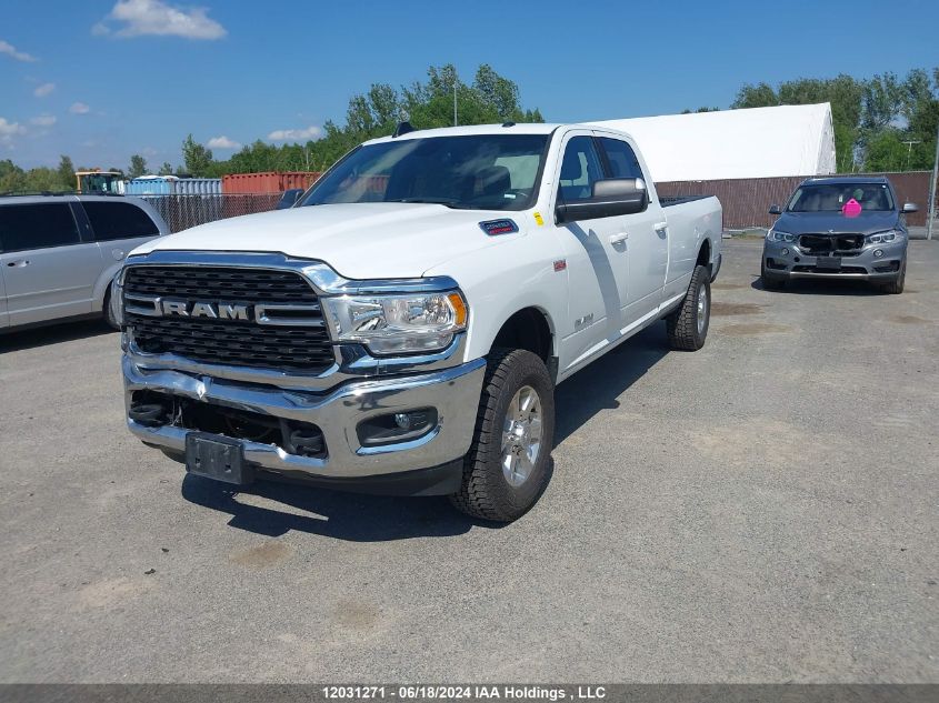 2022 Ram 2500 Big Horn/Lone Star VIN: 3C6UR5JJ1NG345141 Lot: 12031271