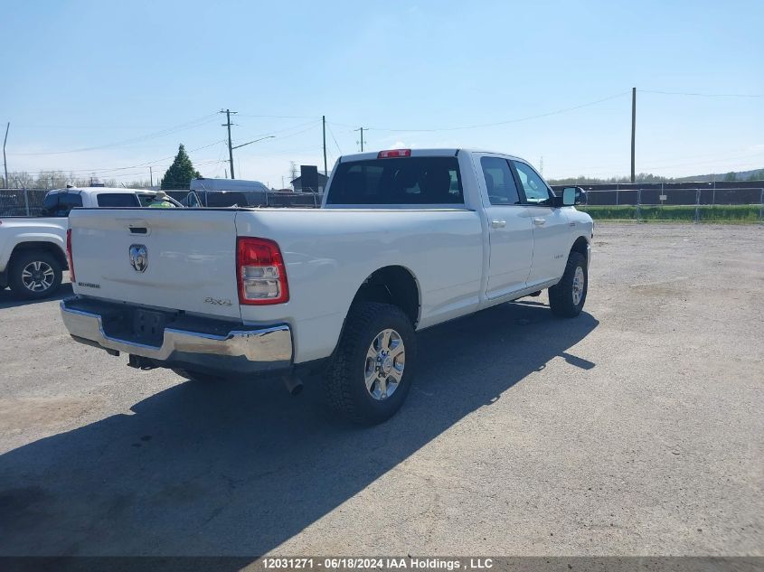 2022 Ram 2500 Big Horn/Lone Star VIN: 3C6UR5JJ1NG345141 Lot: 12031271