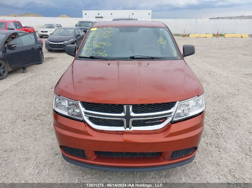 2014 Dodge Journey Se VIN: 3C4PDCAB6ET148376 Lot: 12031275