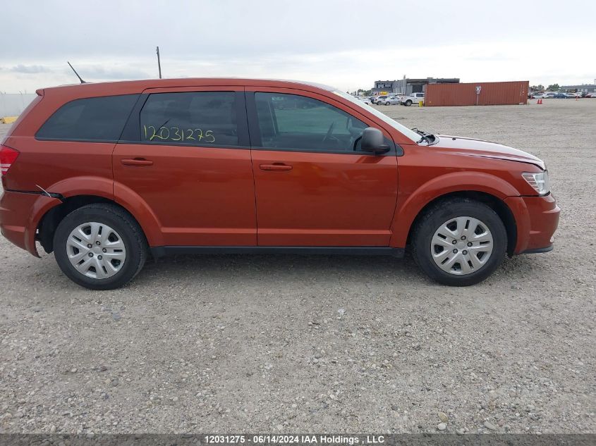 2014 Dodge Journey Se VIN: 3C4PDCAB6ET148376 Lot: 12031275
