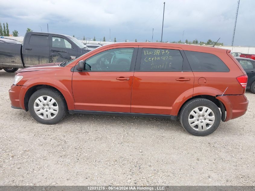 2014 Dodge Journey Se VIN: 3C4PDCAB6ET148376 Lot: 12031275