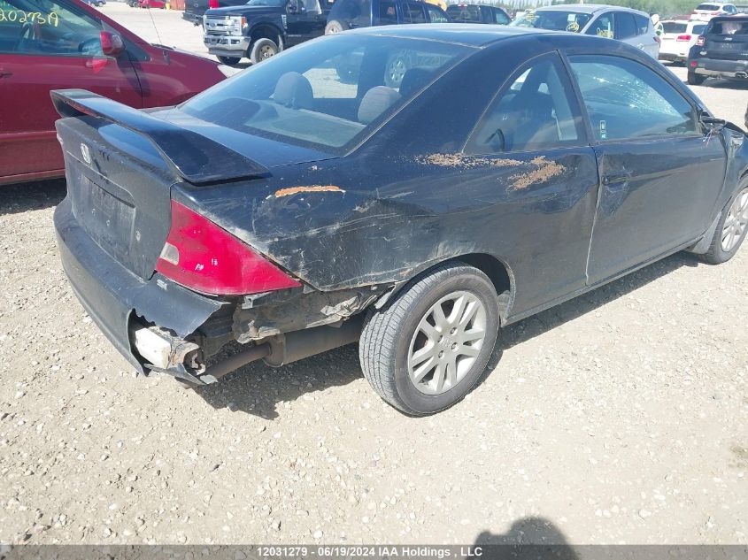 2003 Honda Civic Cpe VIN: 1HGEM21973L807140 Lot: 12031279