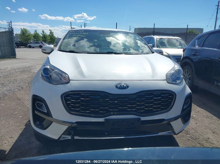 2021 Kia Sportage VIN: KNDPMCAC7M7896260 Lot: 12031284