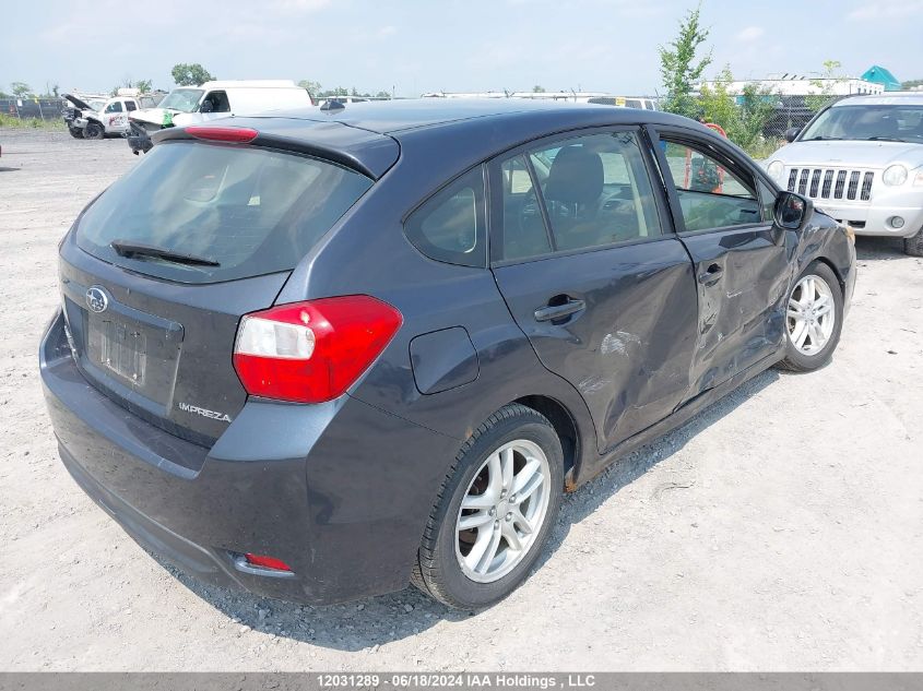 2014 Subaru Impreza VIN: JF1GPAA68E9204928 Lot: 12031289