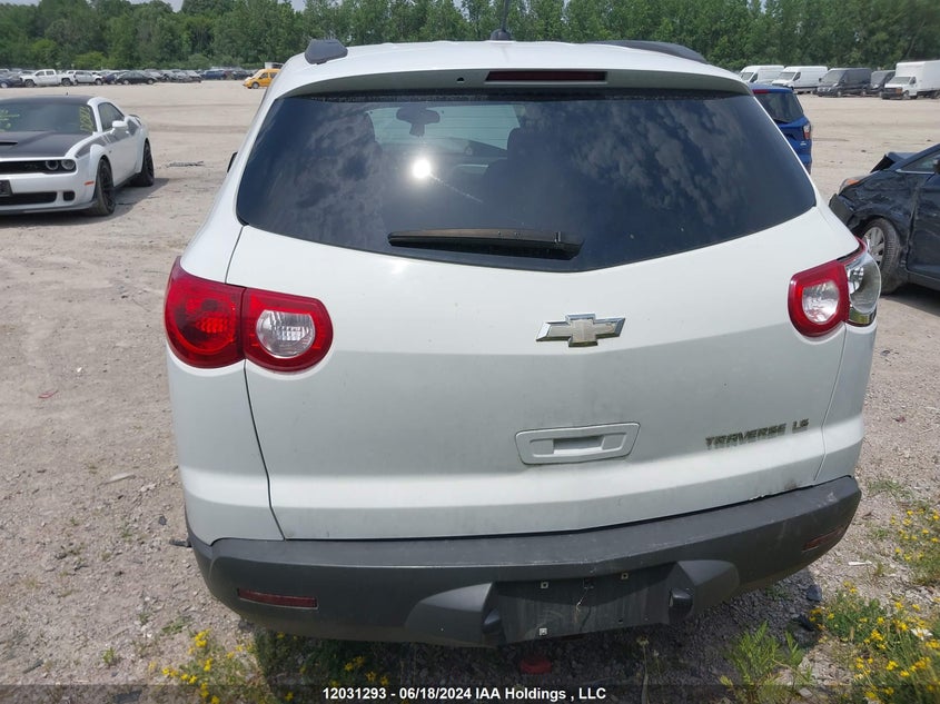 2010 Chevrolet Traverse Ls VIN: 1GNLREED6AS154558 Lot: 12031293