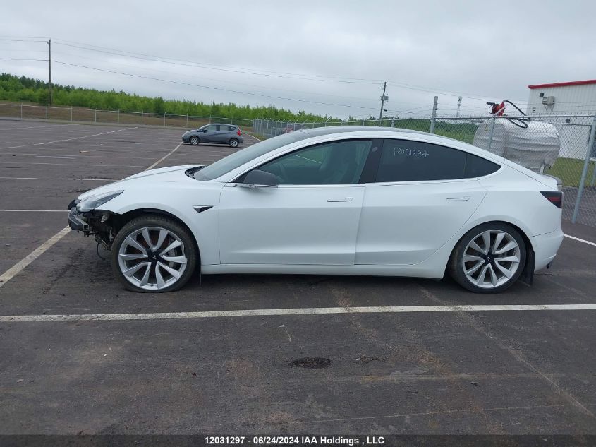 2019 Tesla Model 3 VIN: 5YJ3E1EA3KF446606 Lot: 12031297