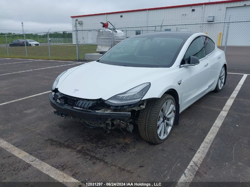 2019 Tesla Model 3 VIN: 5YJ3E1EA3KF446606 Lot: 12031297