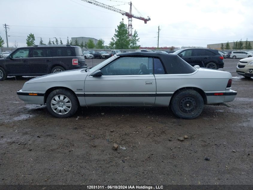 1989 Chrysler Lebaron VIN: 1C3BJ45J1KG234578 Lot: 12031311