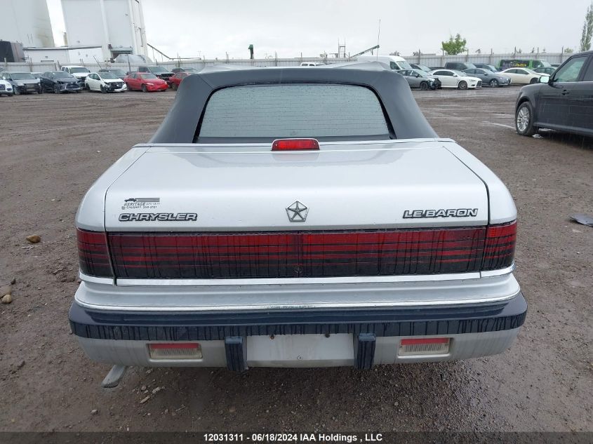 1989 Chrysler Lebaron VIN: 1C3BJ45J1KG234578 Lot: 12031311