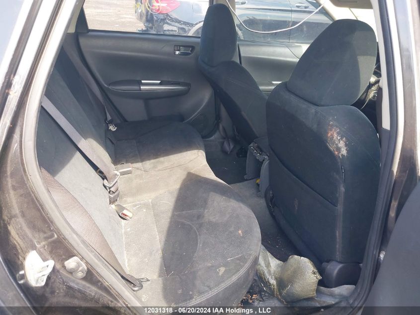 2008 Subaru Impreza VIN: JF1GH62698H804599 Lot: 12031318