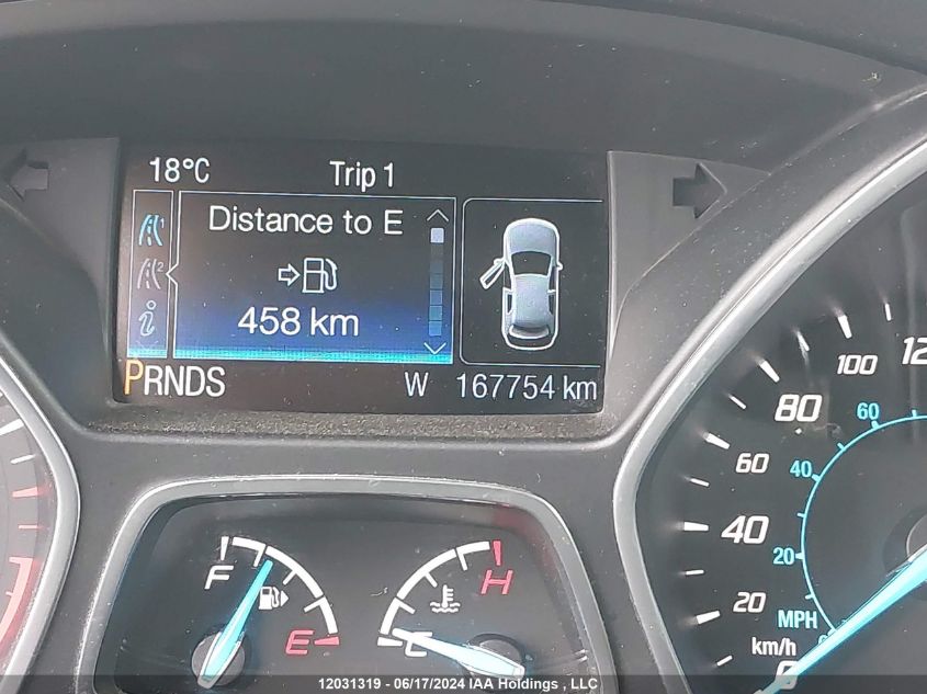 2015 Ford Escape Se VIN: 1FMCU9G96FUC45991 Lot: 12031319