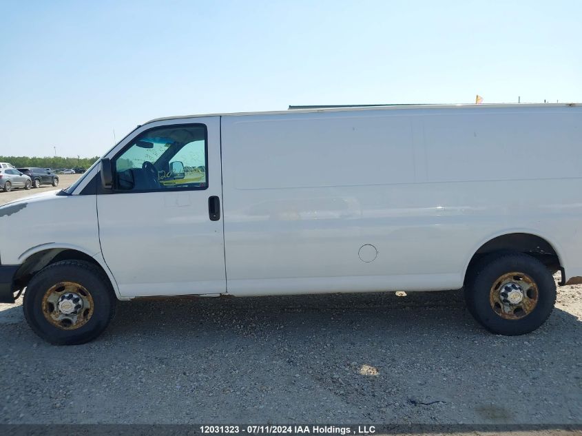 2012 Chevrolet Express Cargo Van VIN: 1GCWGGCA1C1112775 Lot: 12031323
