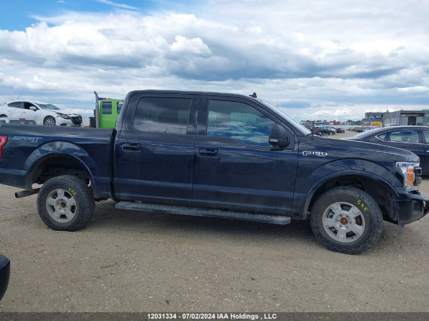 1FTEW1EG3JKC05205 2018 Ford F-150 Lariat