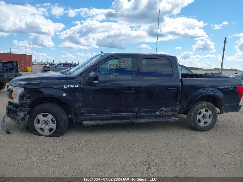 1FTEW1EG3JKC05205 2018 Ford F-150 Lariat