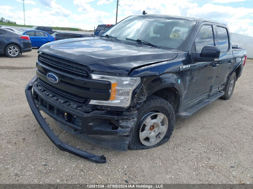 1FTEW1EG3JKC05205 2018 Ford F-150 Lariat