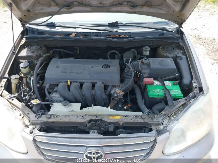 2003 Toyota Corolla Ce/Le/Sport VIN: 2T1BR32E03C741557 Lot: 12031335