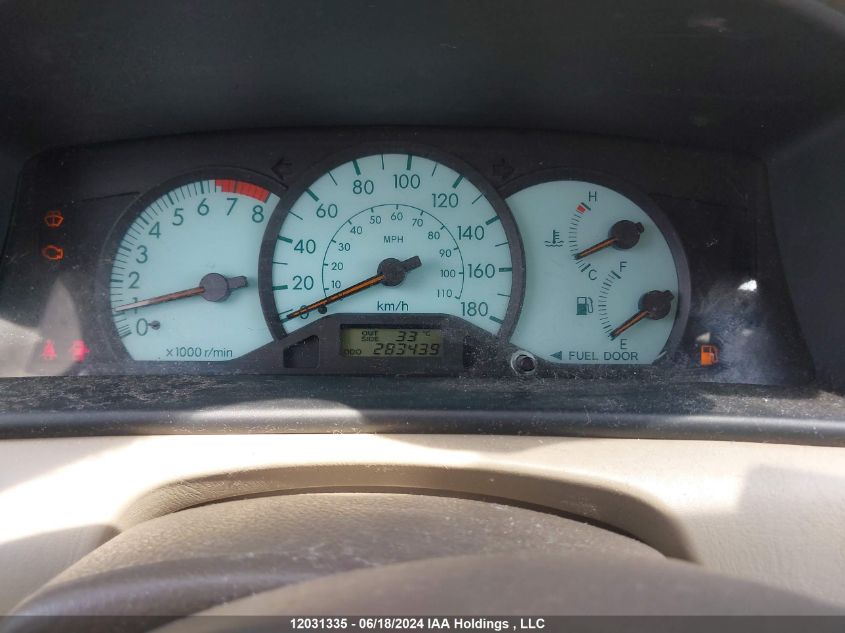 2003 Toyota Corolla Ce/Le/Sport VIN: 2T1BR32E03C741557 Lot: 12031335