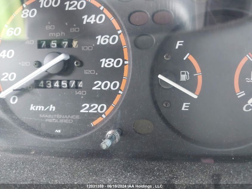 1999 Honda Cr-V VIN: JHLRD1740XC810749 Lot: 12031359