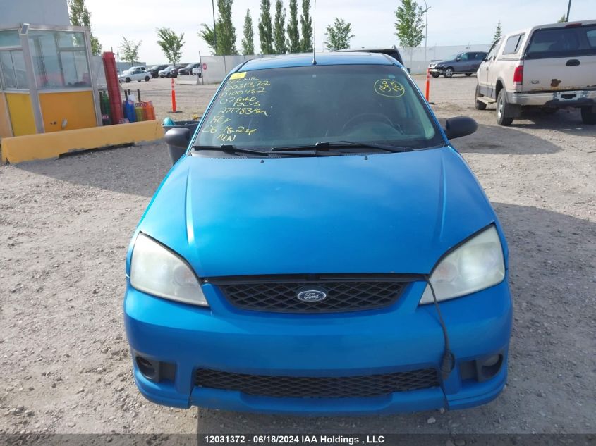 2007 Ford Focus Zx5/S/Se/Ses VIN: 1FAFP37NX7W100452 Lot: 12031372