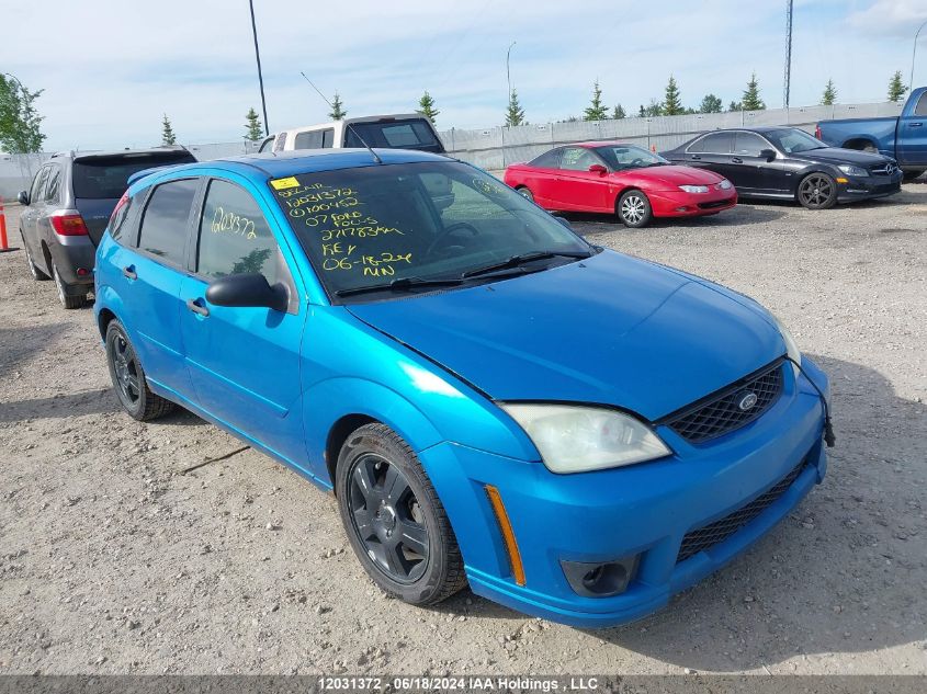 2007 Ford Focus Zx5/S/Se/Ses VIN: 1FAFP37NX7W100452 Lot: 12031372