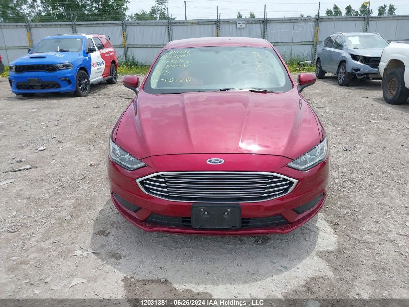 2017 Ford Fusion S VIN: 3FA6P0G78HR320001 Lot: 12031381