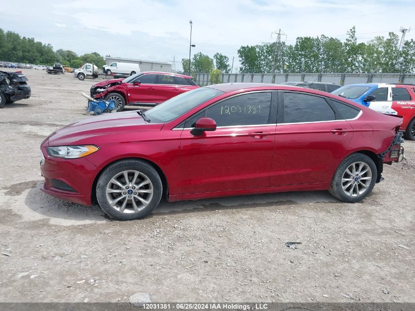 2017 Ford Fusion S VIN: 3FA6P0G78HR320001 Lot: 12031381