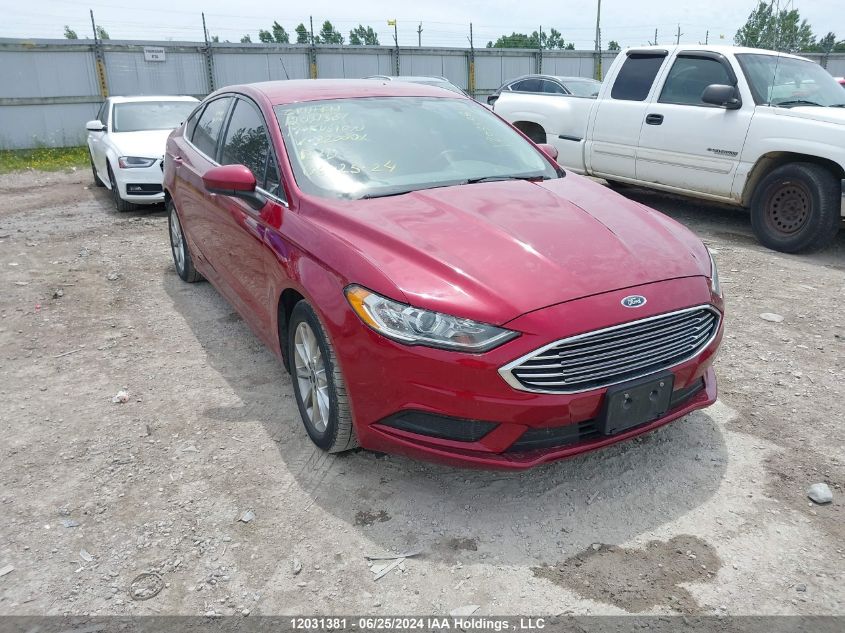 2017 Ford Fusion S VIN: 3FA6P0G78HR320001 Lot: 12031381